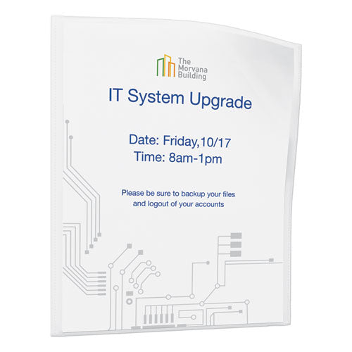 Image of Avery® Top-Load Display Sheet Protectors, Letter, 10/pack