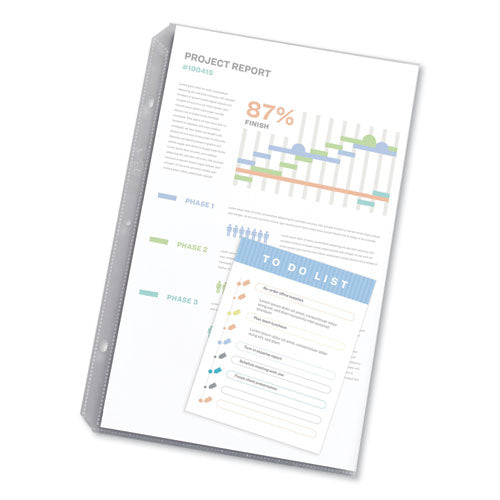 Image of Avery® Top-Load Polypropylene Sheet Protector, Heavy, Legal, Diamond Clear, 25/pack