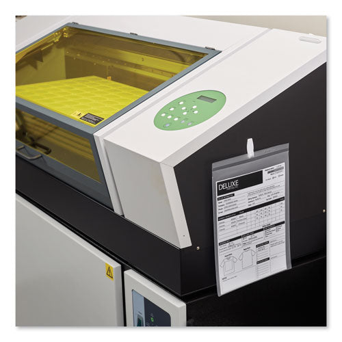 Image of Avery® Top-Load Clear Vinyl Envelopes w/Thumb Notch, 9" x 12", Clear, 10/Pack