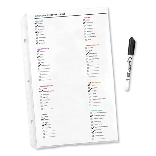 Image of Avery® Top-Load Polypropylene Sheet Protector, Heavy, Legal, Diamond Clear, 25/pack