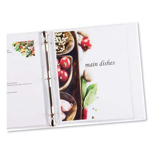 Image of Avery® Top-Load Poly Sheet Protectors, Super Heavy Gauge, Letter, Nonglare, 50/box