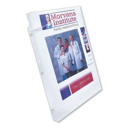 Image of Avery® Top-Load Poly Sheet Protector, Super Heavy Gauge, Letter, Diamond Clear, 50/box