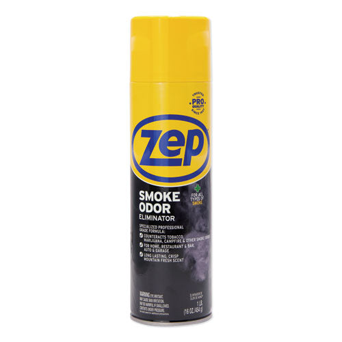 Image of Zep Commercial® Smoke Odor Eliminator, Fresh, 16 Oz, 12/carton