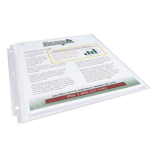 Image of Avery® Multi-Page Top-Load Sheet Protectors, Heavy Gauge, Letter, Clear, 25/pack