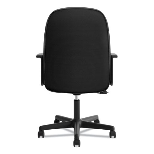 Image of HON® Hvl601 Series Executive High-Back Chair, Supports Up To 250 Lb, 17.44" To 20.94" Seat Height, Black