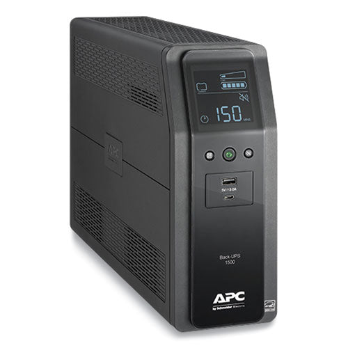 Image of APC® BN1500M2 Back-UPS PRO BN Series Battery Backup System, 10 Outlets, 1,500 VA, 1,080 J