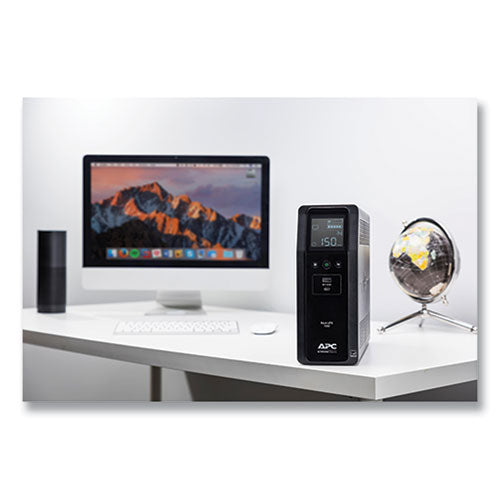 Image of APC® BN1500M2 Back-UPS PRO BN Series Battery Backup System, 10 Outlets, 1,500 VA, 1,080 J