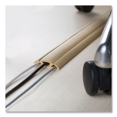 Image of UT Wire® Cord Protector and Concealer, 2.6" x 5 ft, Beige
