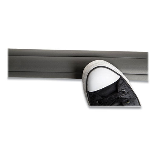 Image of UT Wire® CORD PROTECTOR AND CONCEALER, 2.6" X 5 FT, GRAY