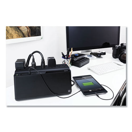 Image of APC® Bn650M1 Back-Ups 650 Va Battery Backup System, 7 Outlets, 650 Va, 490 J