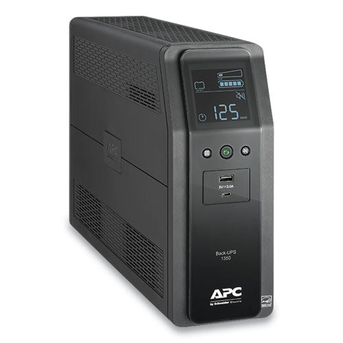 Image of APC® BN1350M2 Back-UPS PRO BN Series Battery Backup System, 10 Outlets, 1,350 VA, 1,080 J