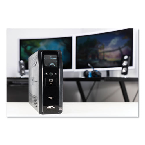 Image of APC® BN1350M2 Back-UPS PRO BN Series Battery Backup System, 10 Outlets, 1,350 VA, 1,080 J