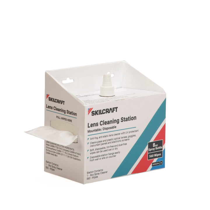 Image of Lens Cleaning Station, Disposable, 8 oz Pump, 560 Wipes