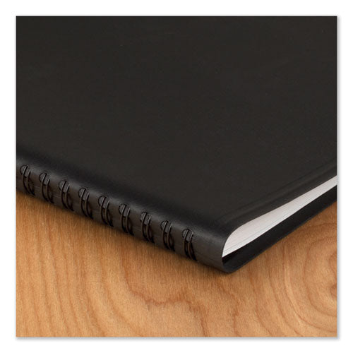 Image of AT-A-GLANCE® DayMinder Open-Schedule Weekly Appointment Book, 8.75 x 7, Black Cover, 12-Month (Jan to Dec): 2025