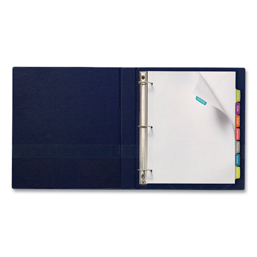 Image of Avery® Big Tab Printable White Label Tab Dividers, 8-Tab, 11 x 8.5, White, 4 Sets