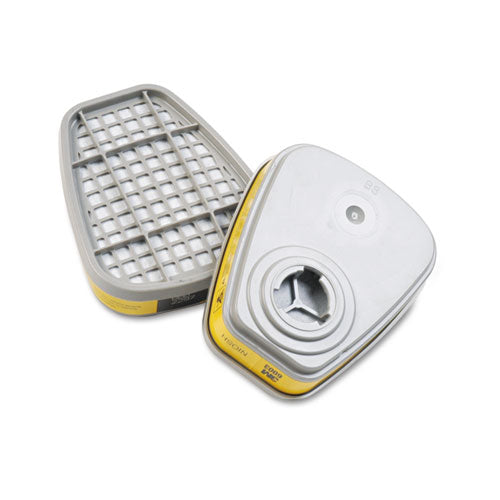 Image of 3M 6003 Respirator Cartridge For Certain Organic Vapors And Acid Gases, 2/pack