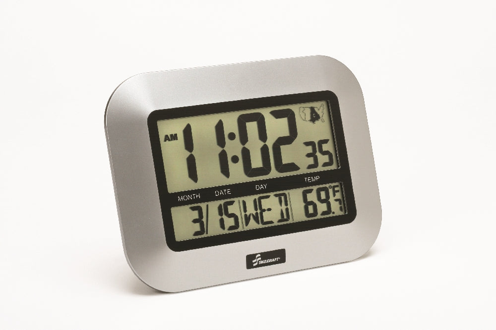 Image of LCD Digital Radio-controlled Clock