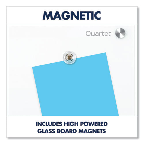 Image of Quartet® Brilliance Glass Dry-Erase Boards, 72" x 48", White Surface