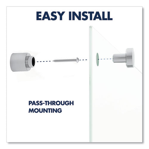 Image of Quartet® Brilliance Glass Dry-Erase Boards, 48" x 36", White Surface
