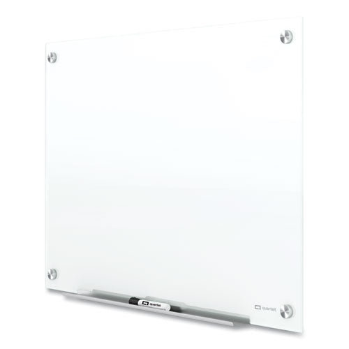 Image of Quartet® Brilliance Glass Dry-Erase Boards, 48" x 36", White Surface