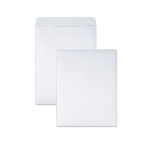 Image of Quality Park Redi-Seal Catalog Envelope, #12 1/2, Cheese Blade Flap, Redi-Seal Adhesive Closure, 9.5 x 12.5, White, 100/Box
