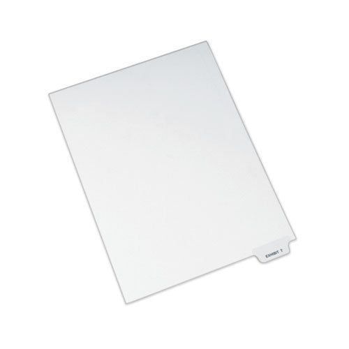 Image of Avery® Avery-Style Preprinted Legal Bottom Tab Dividers, 26-Tab, Exhibit T, 11 x 8.5, White, 25/Pack