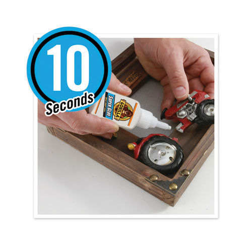 Image of Gorilla® Super Glue, 0.53 Oz, Dries Clear, 4/carton