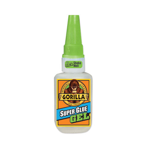 Image of Gorilla® Super Glue Gel, 0.53 Oz, Dries Clear