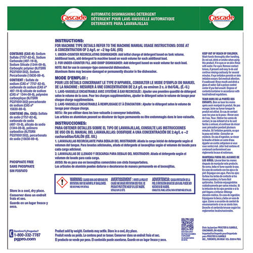 Image of Cascade Professional Automatic Dishwasher Detergent Powder, Fresh Scent, 75 oz Box