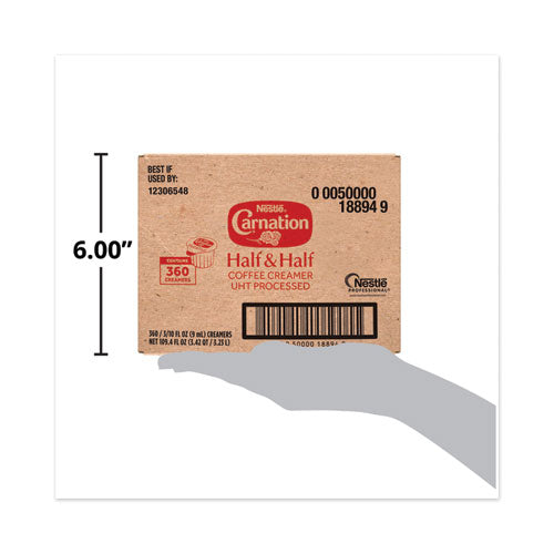 Image of Carnation® Half and Half, 0.3 oz Mini Cups, 360/Carton