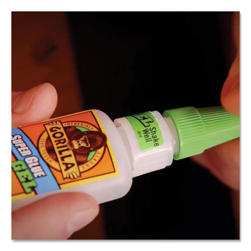 Image of Gorilla® Super Glue Gel, 0.53 Oz, Dries Clear
