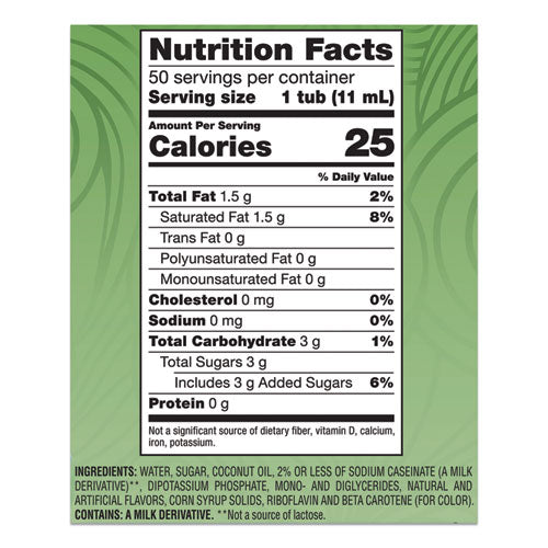 Image of Coffee mate® Liquid Coffee Creamer, Irish Cream, 0.38 oz Mini Cups, 50/Box, 4 Boxes/Carton