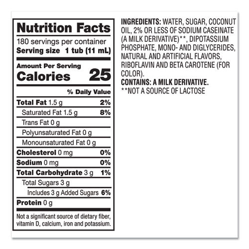 Image of Coffee mate® Liquid Coffee Creamer, Hazelnut, 0.38 Oz Mini Cups, 180/carton