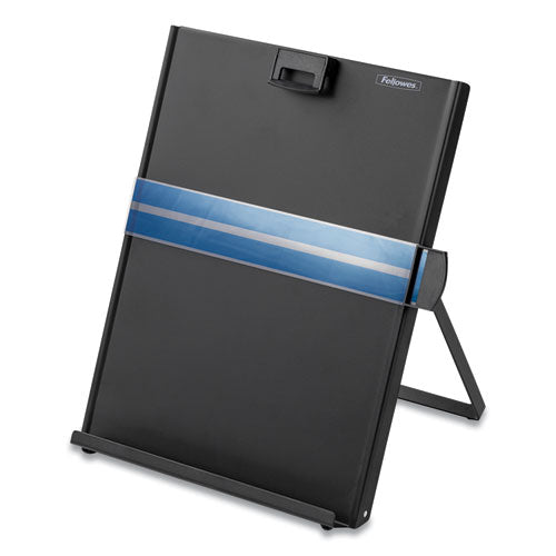 Image of Fellowes® Metal Copyholder, 200 Sheet Capacity, Steel, Black