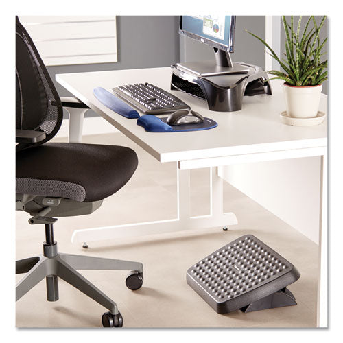Image of Fellowes® Standard Footrest, Adjustable, 17.63w X 13.13d X 3.75h, Graphite