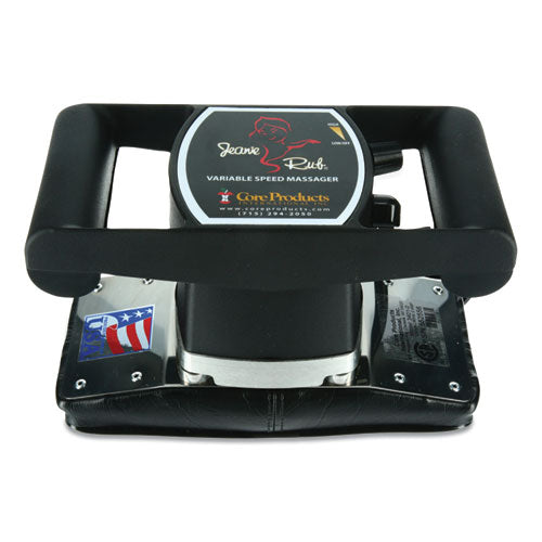 Image of Jeanie Rub® Jeanie Rub Massagers, 3 X 3 X 24, 1400 To 4600 Rpm, Red/black