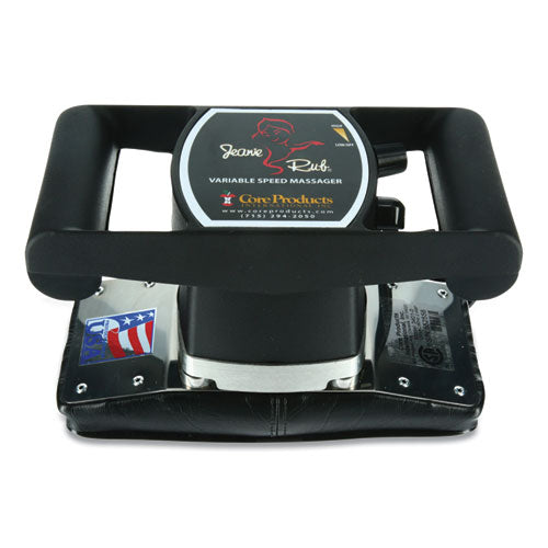 Image of Jeanie Rub® Jeanie Rub Massagers, 3 X 3 X 24, 1400 To 4600 Rpm, Red/black