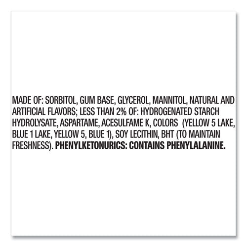 Image of Wrigley's® 5 Gum, Peppermint Cobalt, 15 Sticks/pack, 10 Packs/box