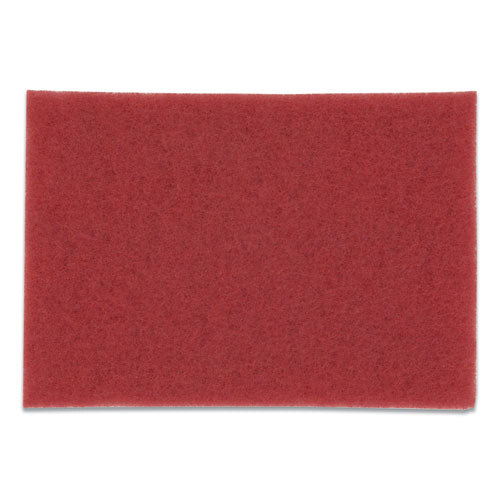 Image of 3M Low-Speed Buffer Floor Pads 5100, 20 X 14, Red, 10/carton