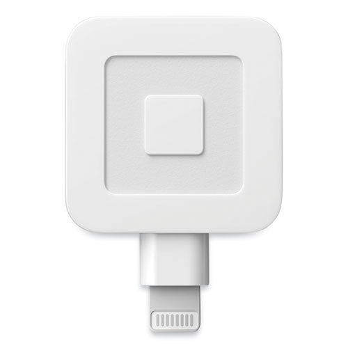 Image of Square Reader For Magstripe Lightning Connector, White