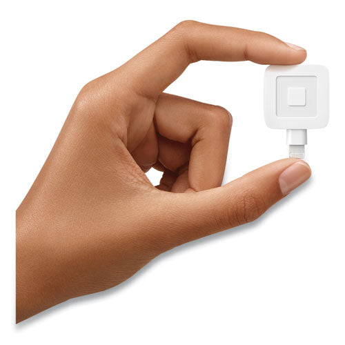Image of Square Reader For Magstripe Lightning Connector, White