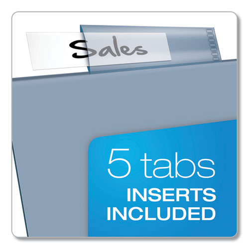 Image of Cardinal® Poly Index Dividers, 5-Tab, 11 X 8.5, Assorted, 4 Sets