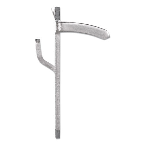 Image of 3M Claw Drywall Picture Hanger, Stainless Steel, 25 lb Capacity, 4 Hooks and 4 Spot Markers,