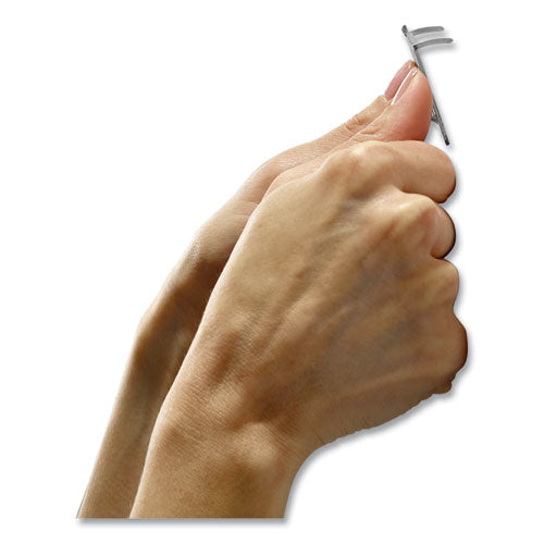 Image of 3M Claw Drywall Picture Hanger, Stainless Steel, 25 lb Capacity, 4 Hooks and 4 Spot Markers,