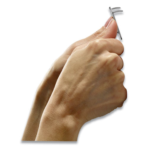 Image of 3M Claw Drywall Picture Hanger, Stainless Steel, 15 lb Capacity, 5 Hooks and 5 Spot Markers