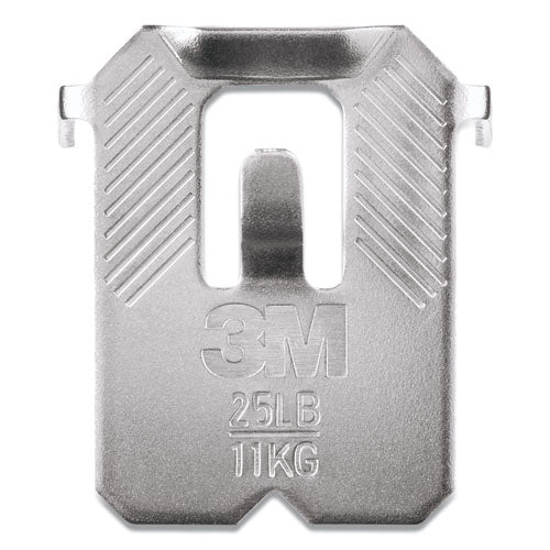 Image of 3M Claw Drywall Picture Hanger, Stainless Steel, 25 lb Capacity, 4 Hooks and 4 Spot Markers,