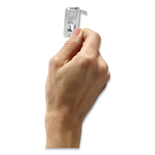 Image of 3M Claw Drywall Picture Hanger, Stainless Steel, 25 lb Capacity, 4 Hooks and 4 Spot Markers,