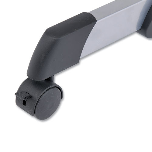 Image of Alba Large Capacity Garment Rack, 63.5w X 21.25d X 67.5h, Black/silver