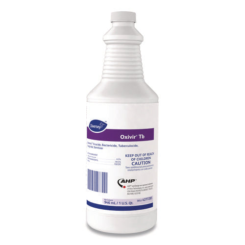 Image of Diversey Oxivir Tb One-Step Disinfectant Cleaner, Liquid, 32 Oz