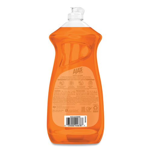 Image of Ajax® Dish Detergent, Liquid, Orange Scent, 28 Oz Bottle, 9/carton